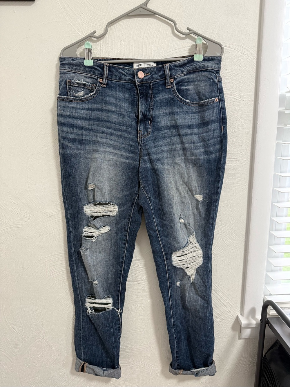 Distressed Women's Jeans